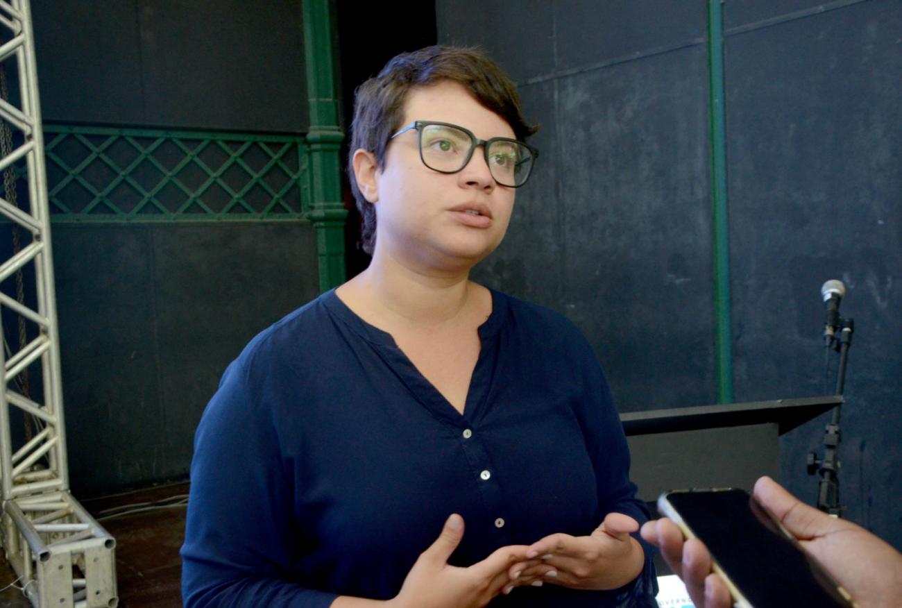 Gabriela Bonfim, Cordenadora do Evento - Foto: Rai Pontes / Ascom Seduc