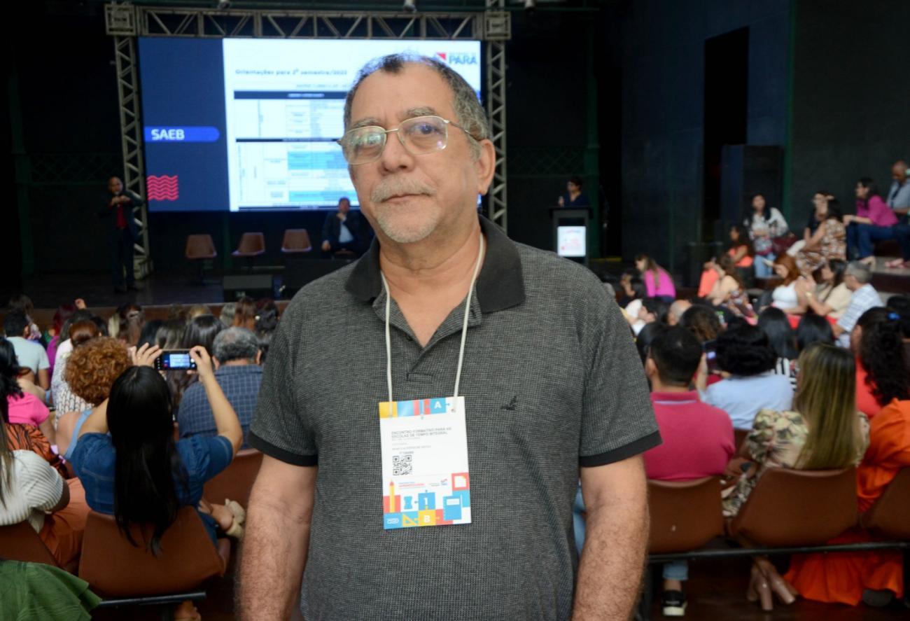 João Faustino, coordenador pedagógico - Foto: Rai Pontes / Ascom Seduc