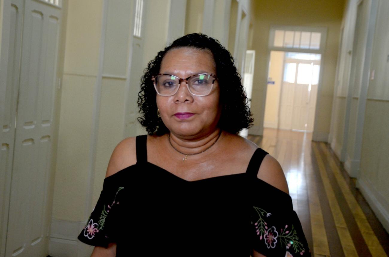 Técnica pedagógica Cláudia Souza - Foto: Eliseu Dias / Ascom Seduc