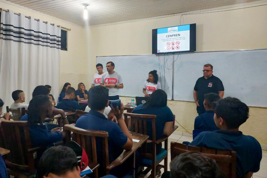 Foto: Em Santarém, Seju realiza formação sobre prevenção às drogas para servidores da rede de proteção