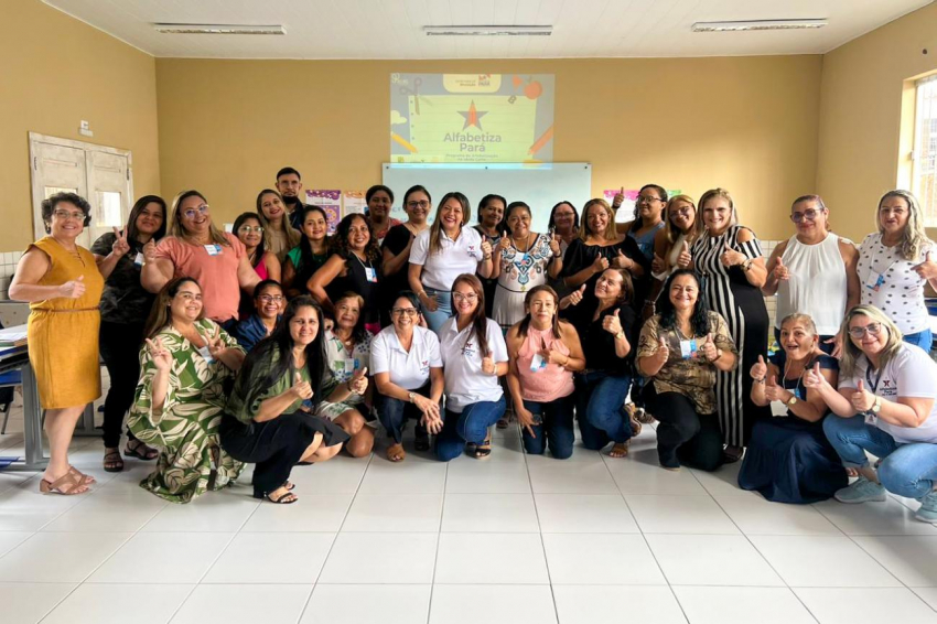 Foto: ''Alfabetiza Pará'' garante formação continuada para professores de Belém