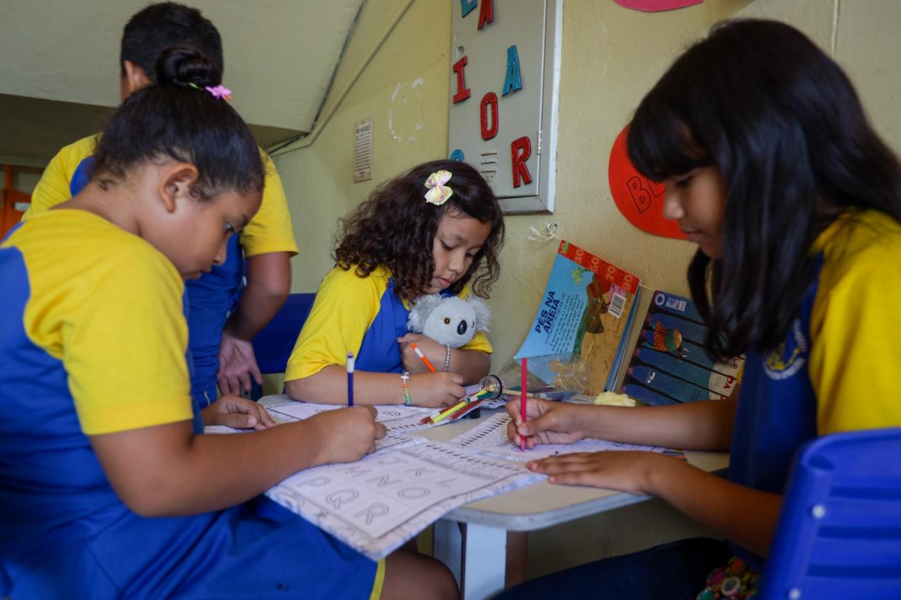 Comunidade escolar deve manifestar interesse até sexta-feira (29). Foto: Daniel Guimarães/Ascom Seduc