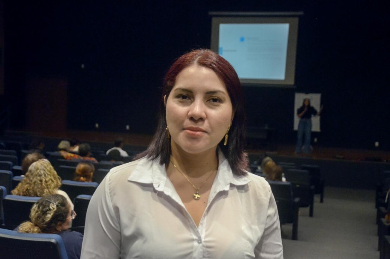 Coordenadora CAPO Regina Santos - Foto: Eliseu Dias / Ascom SEDUC