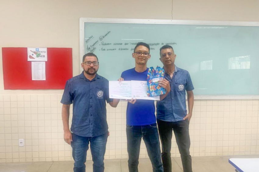Foto: Estudantes do Pará recebem medalhas e certificados da OBBiotec 2023