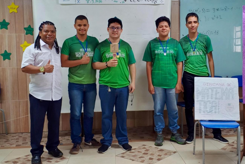 Foto: Estudantes de escola pública em Marituba participam de Olimpíada de Matemática