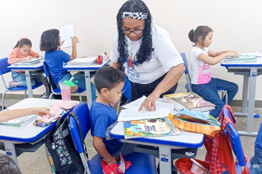 Foto: No Dia Nacional da Alfabetização, Seduc celebra avanços do programa Alfabetiza Pará