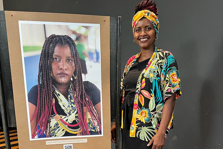 Foto: Estudantes da EJA em Santa Izabel realizam ensaio fotográfico sobre representatividade negra