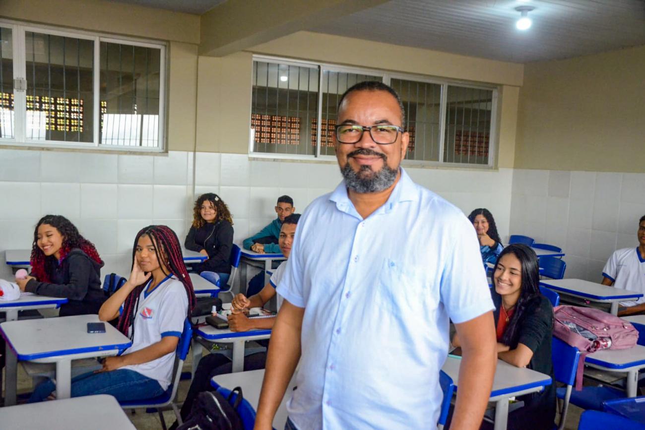 Diretor Valdejan de Sá - Foto: Eliseu Dias / Ascom Seduc