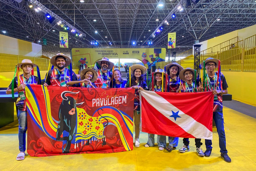 Foto: Estudantes de escolas da Seduc participam do maior Torneio de Robótica do Brasil