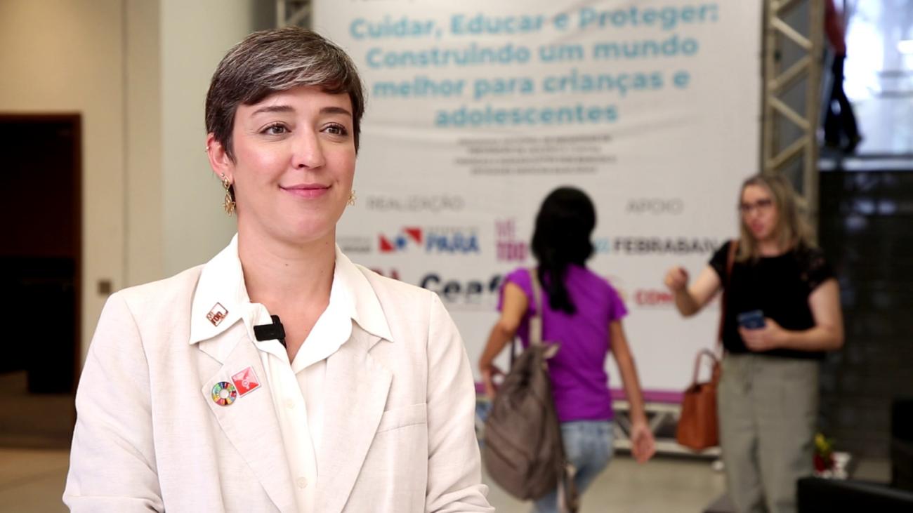 Dra. Marina Ganzarolli, fundadora da ONG Me Too Brasil - Foto: Rai Pontes - Ascom/Seduc