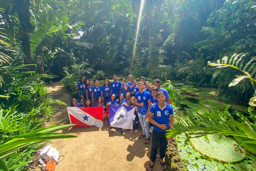 Foto: Estudantes da rede estadual têm aula prática de Educação Ambiental na Ilha de Cotijuba