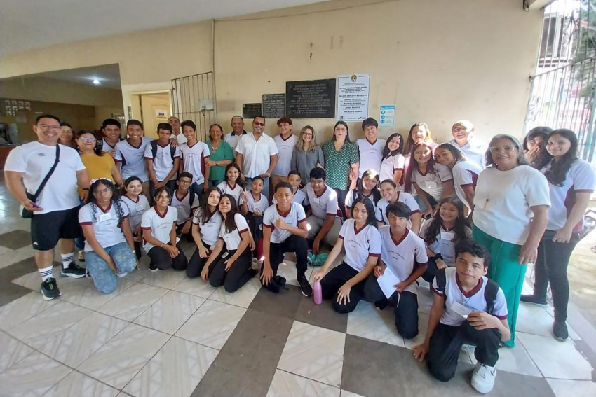 Foto: 'Dinheiro na Escola Paraense' assegura melhorias estruturais nas unidades do Estado