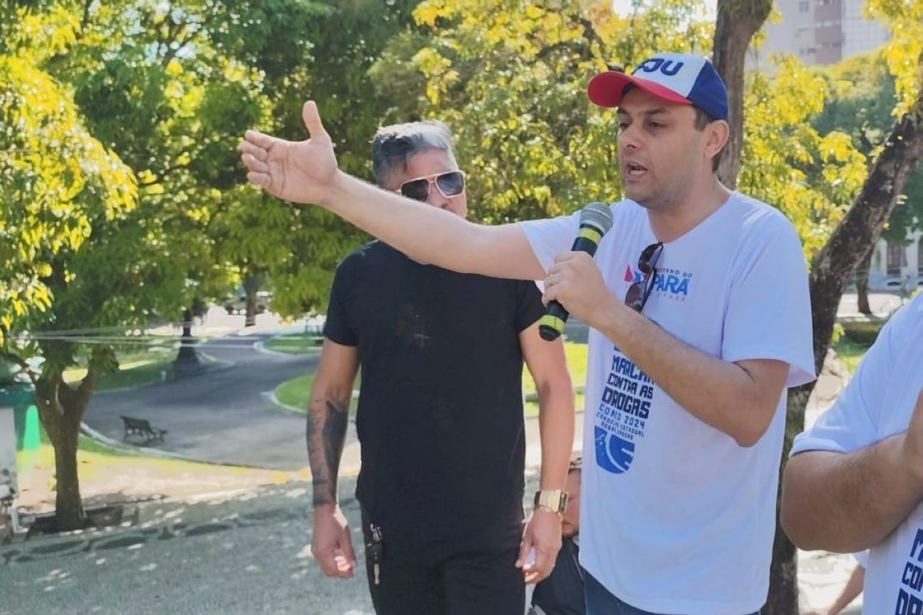 Secretário de Justiça, Evandro Garla, fez o discuro de abertura do evento - Foto: NCS/Seju