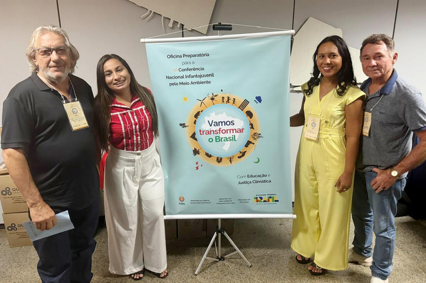 Foto: Em Brasília, Seduc participa de Conferência Nacional Infantojuvenil pelo Meio Ambiente