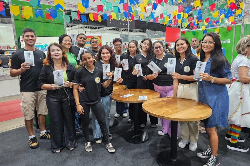 Foto: Em Belém, escola pública estadual usa produção de textos para abordar temas ambientais