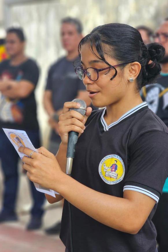 Estudantes desenvolvem habilidades com as leituras em público - Foto: Divulgação