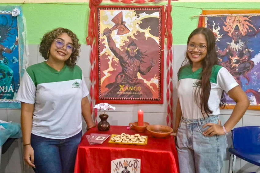 Foto: Em Mosqueiro, escola estadual celebra a ancestralidade e a diversidade cultural
