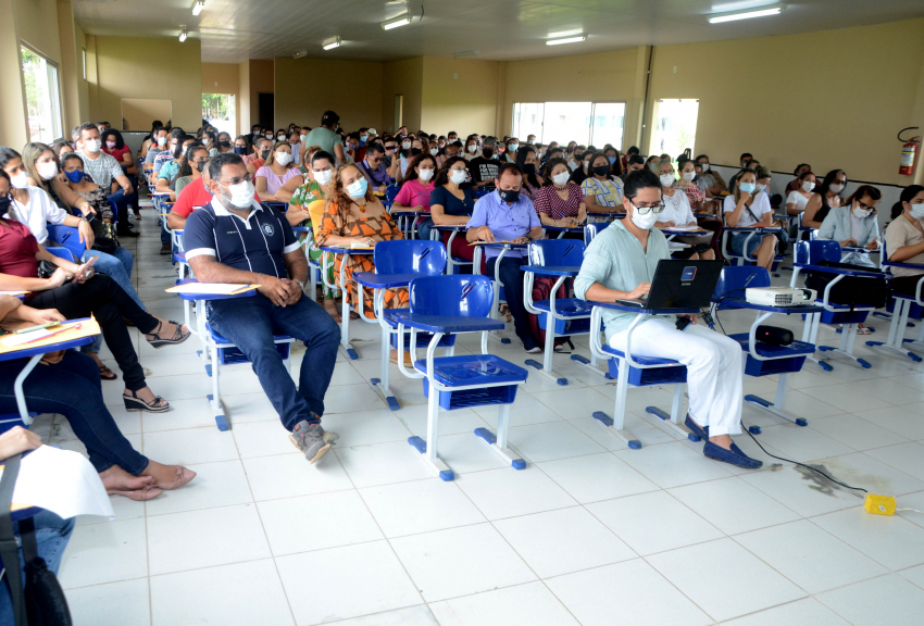 Foto: Professores do Nordeste do Pará passam por formação para o Novo Ensino Médio