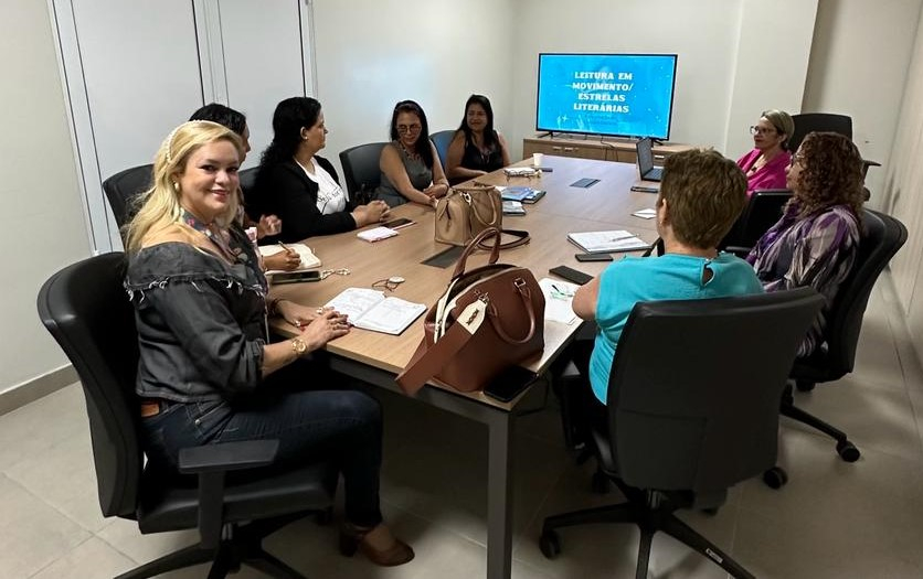 Foto: Projeto de leitura é apresentado para equipe da DIEFEM/COEESS/SEDUC