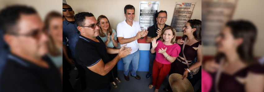 Foto: Governo entrega totalmente reconstruída Escola José Nicolino, em Oriximiná