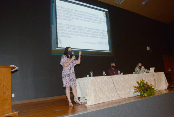 Foto: Maria Elza da Silva, dirigente municipal de Educação de Bonito (município de Pernambuco) e secretária de Finanças da Undime. | Fotógrafo: Rai Pontes