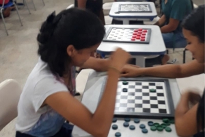 Foto: Jogos da Escola Amabílio Pereira promove valores humanos | Fotógrafo: Divulgação