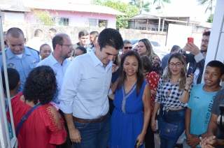 Foto: Quando assumimos encontramos 600 escolas em situação de precariedade, destas 252 em situação de caos . Nesses quatro anos temos certeza que não teremos mais escolas precárias”, afirmou o governador Helder Barbalho. | Fotógrafo: Rai Pontes