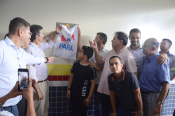 Foto: Governo muda realidade de 700 alunos com escola reconstruída e equipada em Anapu | Fotógrafo: Rai Pontes