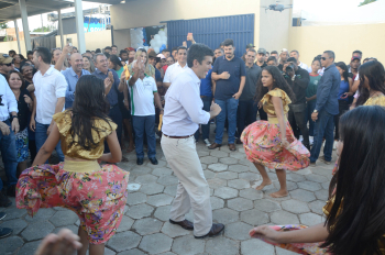 Foto: Governo muda realidade de 700 alunos com escola reconstruída e equipada em Anapu | Fotógrafo: Rai Pontes