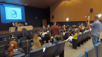 Foto: Políticas públicas são debatidas no Fórum Estadual dos Dirigentes Municipais de Educação | Fotógrafo: Rai Pontes