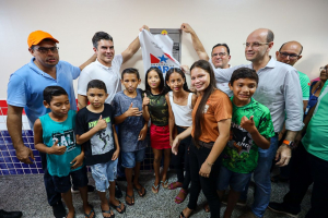 Notícia: Estado entrega obras de reconstrução da Escola José Alfredo Hage, em Porto de Moz