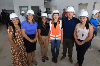 Notícia: Vice-governadora visita canteiro de obras de unidades do programa Creches Por Todo o Pará