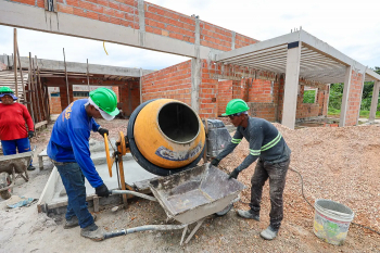 Notícia: Obras do ‘Creches Por Todo o Pará’ do Governo do Estado avançam em Mãe do Rio