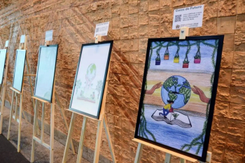 Notícia: Desenhos produzidos por estudantes da Seduc são destaque em exposição virtual que celebra talento e vivência paraense