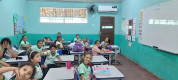 Notícia: 'Dinheiro na Escola Paraense' melhora qualidade de ensino em Escola do Bengui