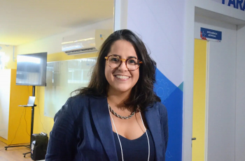 Foto: Mariana Filizola, coordenadora-geral de Educação Midiática da Presidência da República - Foto: Eliseu Dias / Ascom Seduc