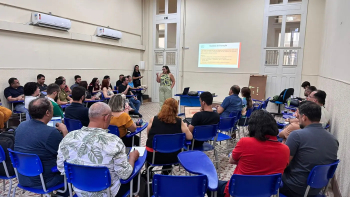 Notícia: Professores de ensino médio da Seduc participam de formação sobre tecnologia e inovação pedagógica