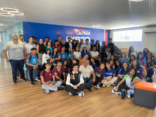 Notícia: Estudantes da rede estadual apresentam produções do projeto MídiaCOP em Belém