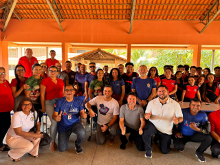 Notícia: Seduc visita escolas gerenciadas pela DRE de Monte Alegre, no oeste paraense