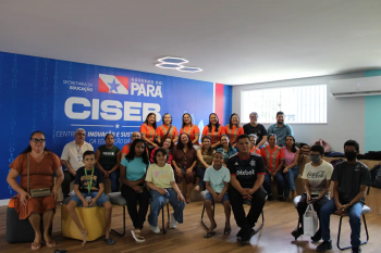 Notícia: Centro de Inovação recebe alunos e professores do Atendimento Hospitalar e Domiciliar da Seduc