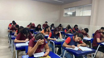 Notícia: Estudantes da rede estadual realizam segundo simulado preparatório para o Saeb 2025