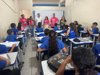 Notícia: Diretorias de Ensino 7 e 8, de Belém, recebem visita técnica da Seduc