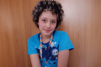 Notícia: Aluna da rede estadual participa da final da Olimpíada Nacional de Eficiência Energética 