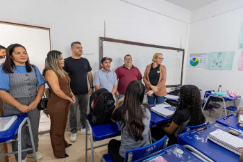 Notícia: Gestão da Secretaria de Educação visita DRE de Parauapebas e debate melhorias para escolas da região Carajás