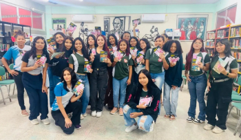 Notícia: Escola Raymundo Martins Vianna, em Belém, tem projeto de leitura pelo Mês da Mulher