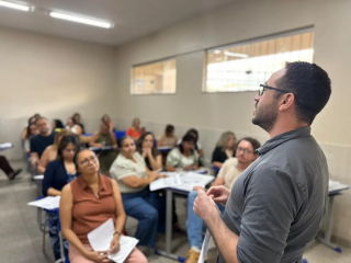 Notícia: Oficina devolutiva do SisPAE fortalece planejamento pedagógico da rede estadual