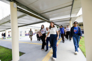 Notícia: Governadora Hana Ghassan vistoria obras de nova escola estadual em Tracuateua