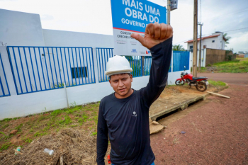 Foto: Nilton Silva: obra traz oportunidades - Foto: Bruno Cruz / Agência Pará