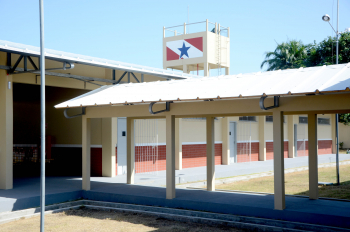 Foto: Estado entrega mais uma escola e amplia número de vagas no ensino médio em Mocajuba | Fotógrafo: Rai Pontes