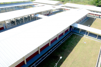 Foto: Estado entrega mais uma escola e amplia número de vagas no ensino médio em Mocajuba | Fotógrafo: Rai Pontes
